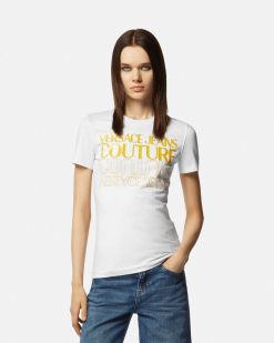 Vetements | Versace T-Shirt Avec Logo Upside Down