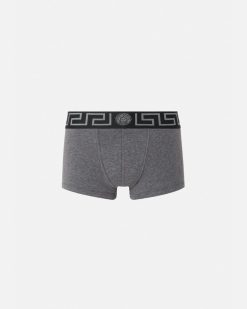 Boxers | Versace Boxer Adherent A Bordure Greca