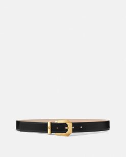 Ceintures | Versace Ceinture Medusa Heritage En Cuir