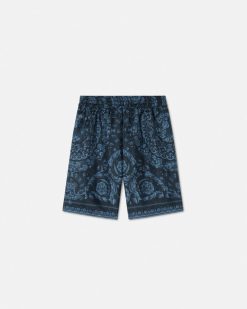 Vetements | Versace Short En Soie Barocco Kids