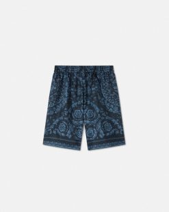 Vetements | Versace Short En Soie Barocco Kids