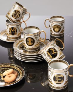 Cafe Et The | Versace Mug R Virtus Alphabet