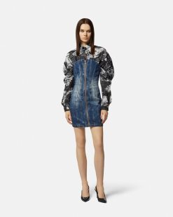 Vetements | Versace Mini Robe En Denim