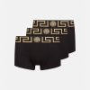 Boxers | Versace Lot De Trois Boxers Adherents A Bordure Greca