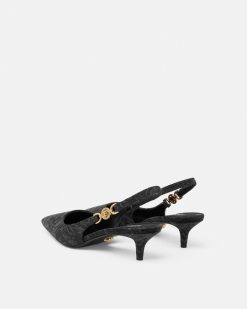 Medusa '95 | Versace Medusa '95 Barocco Slingbacks 40 Mm