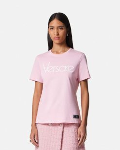 T-Shirts Et Pulls | Versace T-Shirt 1978 Re-Edition Logo