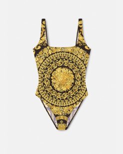 Maillots De Bain | Versace Maillot De Bain Une-Piece Barocco