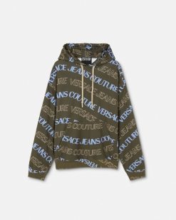 Vetements | Versace Hoodie Coupe Ample Logowave