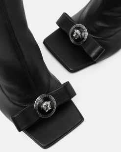 Gianni Ribbon | Versace Gianni Ribbon Bottes Genoux Ouvertes 105 Mm