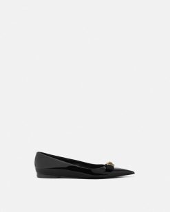 Gianni Ribbon | Versace Chaussures Plates Gianni Ribbon