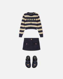 Vetements | Versace Pull Nautical Stripe Kids