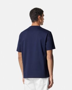 T-Shirts Et Polos | Versace T-Shirt Versace Cartouche