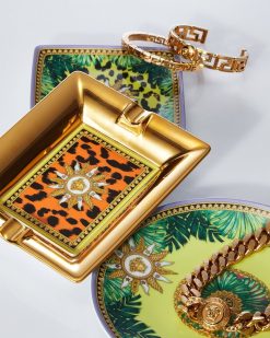 Deco | Versace Cendrier Jungle Animalier 13 Cm