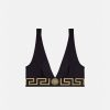 Maillots De Bain | Versace Haut De Bikini A Bordure Greca