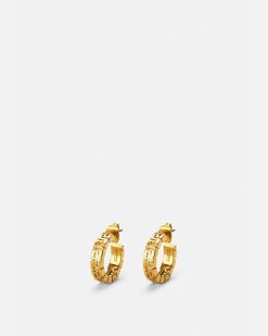 Boucles D'Oreilles | Versace Creoles Greca