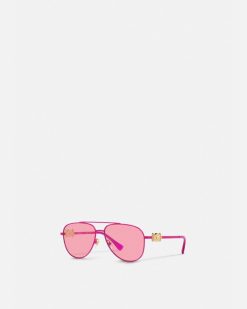 Accessoires | Versace Lunettes De Soleil Aviateur Medusa Kids