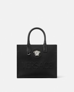 La Medusa | Versace Petit Fourre-Tout En Toile La Medusa