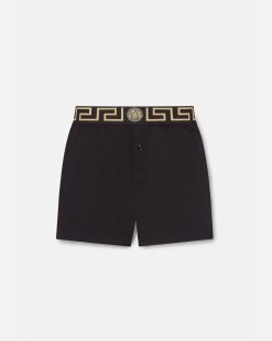 Boxers | Versace Boxer A Bordure Greca