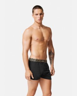 Boxers | Versace Boxer A Bordure Greca