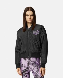 Vetements | Versace Doudoune Sans Manches Reversible A Logo