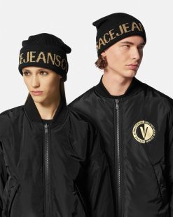 Accessoires | Versace Bonnet Avec Logo