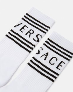 Chaussettes | Versace Chaussettes A Logo 90S Vintage