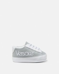 Chaussures Et Premiers Pas | Versace Baskets 1978 Re-Edition Greca Baby