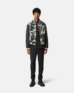 Vetements | Versace Bomber Watercolour Couture En Jean