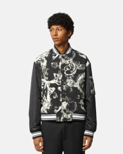 Vetements | Versace Bomber Watercolour Couture En Jean