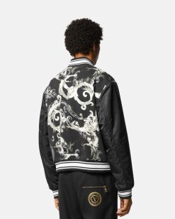 Vetements | Versace Bomber Watercolour Couture En Jean