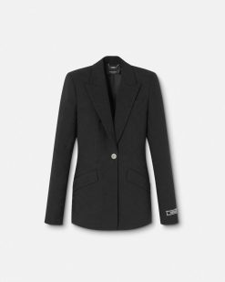 Tailleur | Versace Blazer Dv Barocco Jacquard