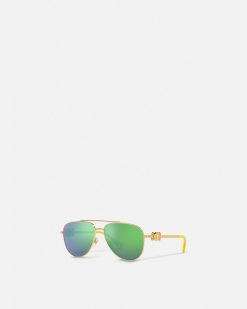 Accessoires | Versace Lunettes De Soleil Aviateur Medusa Kids