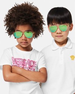 Accessoires | Versace Lunettes De Soleil Aviateur Medusa Kids