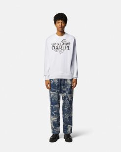 Vetements | Versace Sweat Watercolour Couture Avec Logo