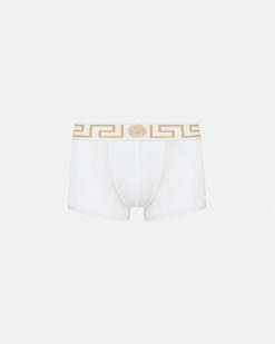 Boxers | Versace Boxer Adherent A Bordure Greca