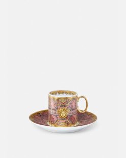 Cafe Et The | Versace Tasse Et Soucoupe Scala Del Palazzo Rosa