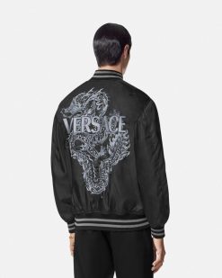 Vestes Et Manteaux | Versace Bomber Annee Du Dragon