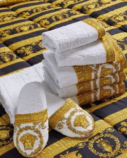 Linge De Bain | Versace Serviette Mains I Baroque