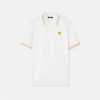 T-Shirts Et Polos | Versace Polo A Manches Courtes Medusa