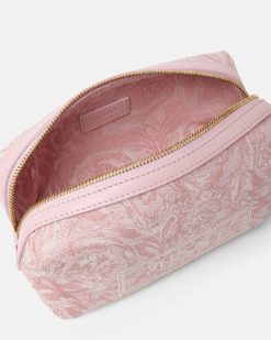 Portefeuilles | Versace Trousse En Jacquard Barocco