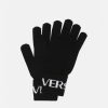 Accessoires Textiles | Versace Gants En Maille Cotelee Versace Allover