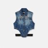 Vetements | Versace Haut Bustier En Denim