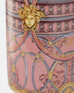 Vases | Versace Vase Scala Del Palazzo Rosa 24 Cm