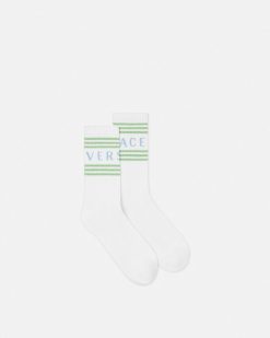 Chaussettes | Versace Chaussettes 90S Vintage Logo