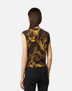 Vetements | Versace Haut Court En Maille Watercolour Couture