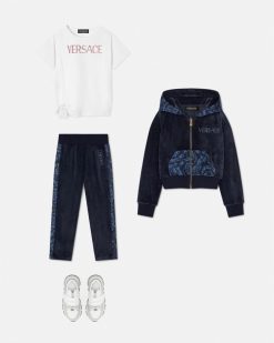 Vetements | Versace Pantalon De Survetement Barocco Kids Velours