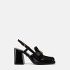 Alia | Versace Alia Slingbacks Mocassins Vernis 85 Mm