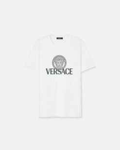 T-Shirts Et Polos | Versace T-Shirt A Logo Medusa