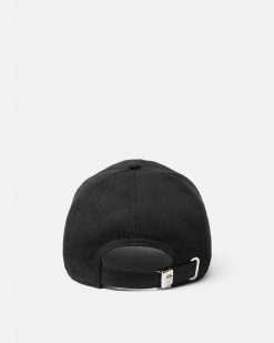 Chapeaux Et Casquettes | Versace Casquette De Baseball A Logo Brode