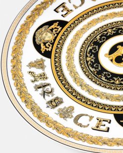 Collection Alphabet | Versace Assiette B Virtus Alphabet 33 Cm